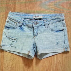 Women's Light Blue Athletic Shorts